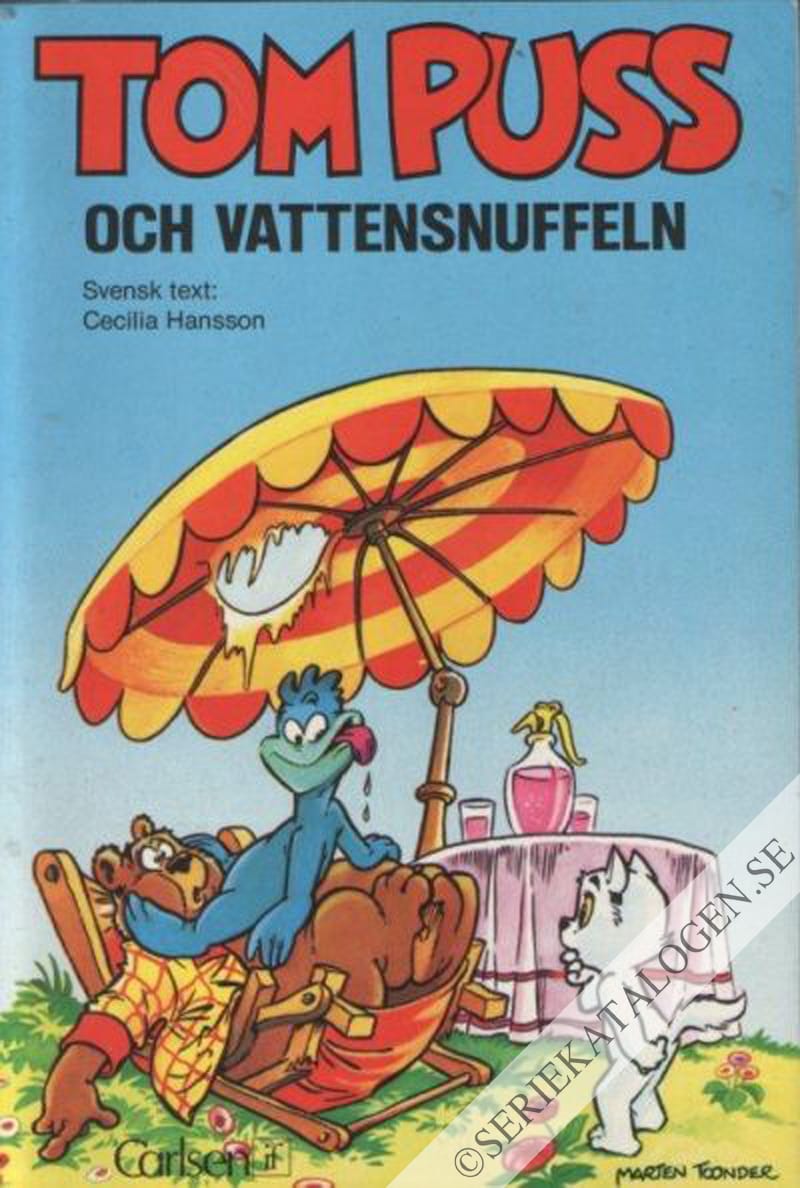 Framsida på Tom Puss Tom Puss och vattensnuffeln (1983)