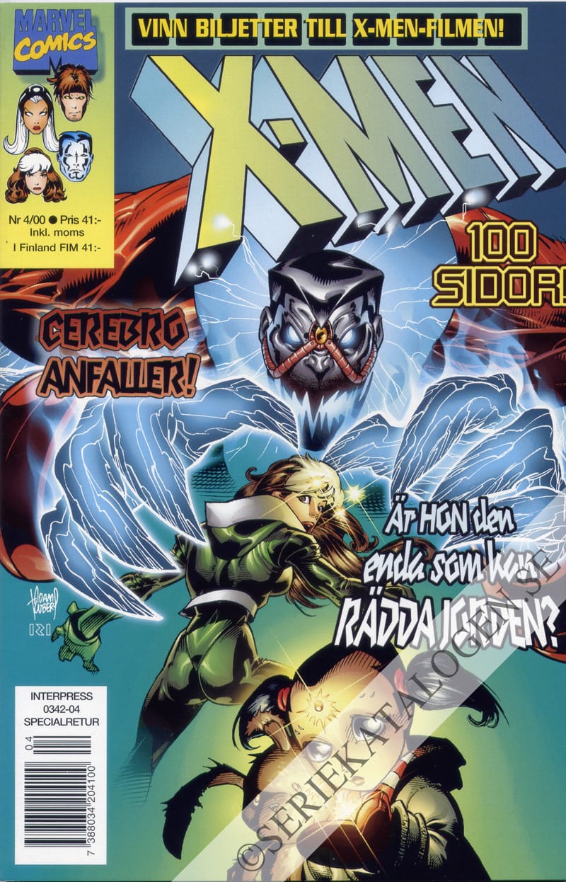 Framsida på X-Men #4 (2000)