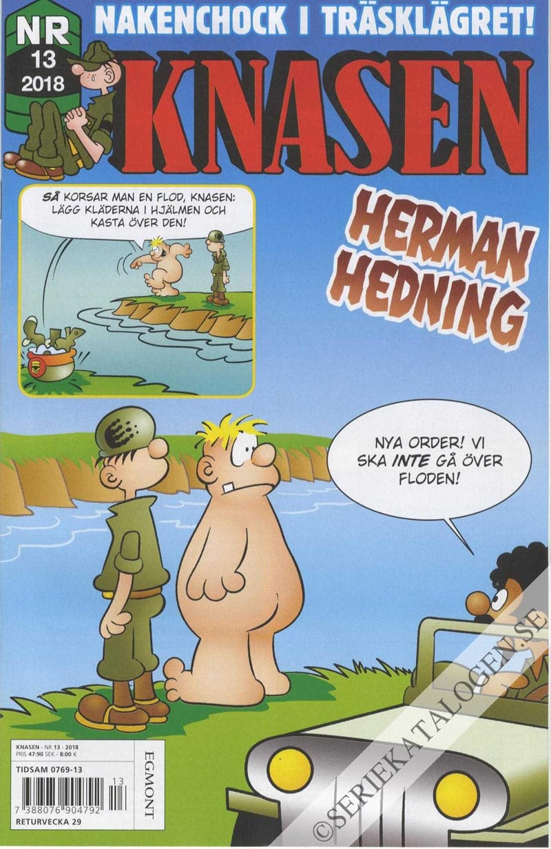 Framsida på Knasen #13 (2018)