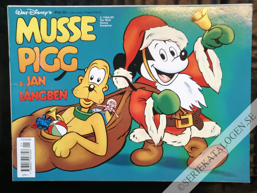 Framsida på Musse Pigg och Jan Långben # (1992)
