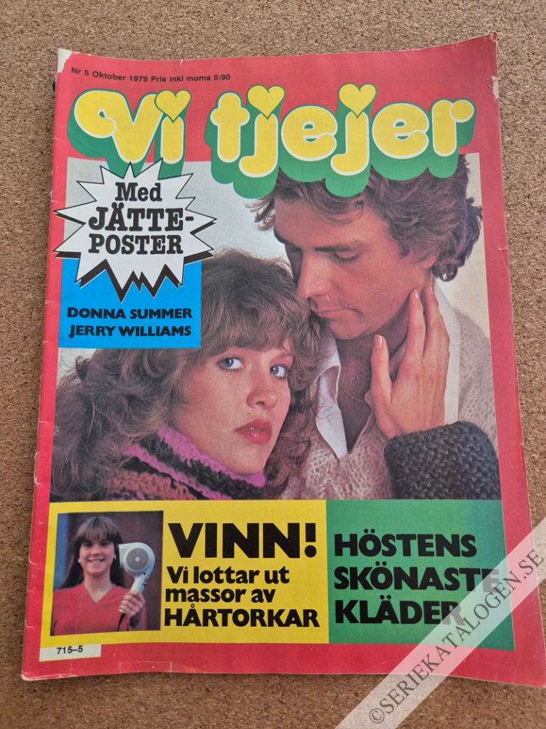 Framsida på Vi tjejer #5 (1979)