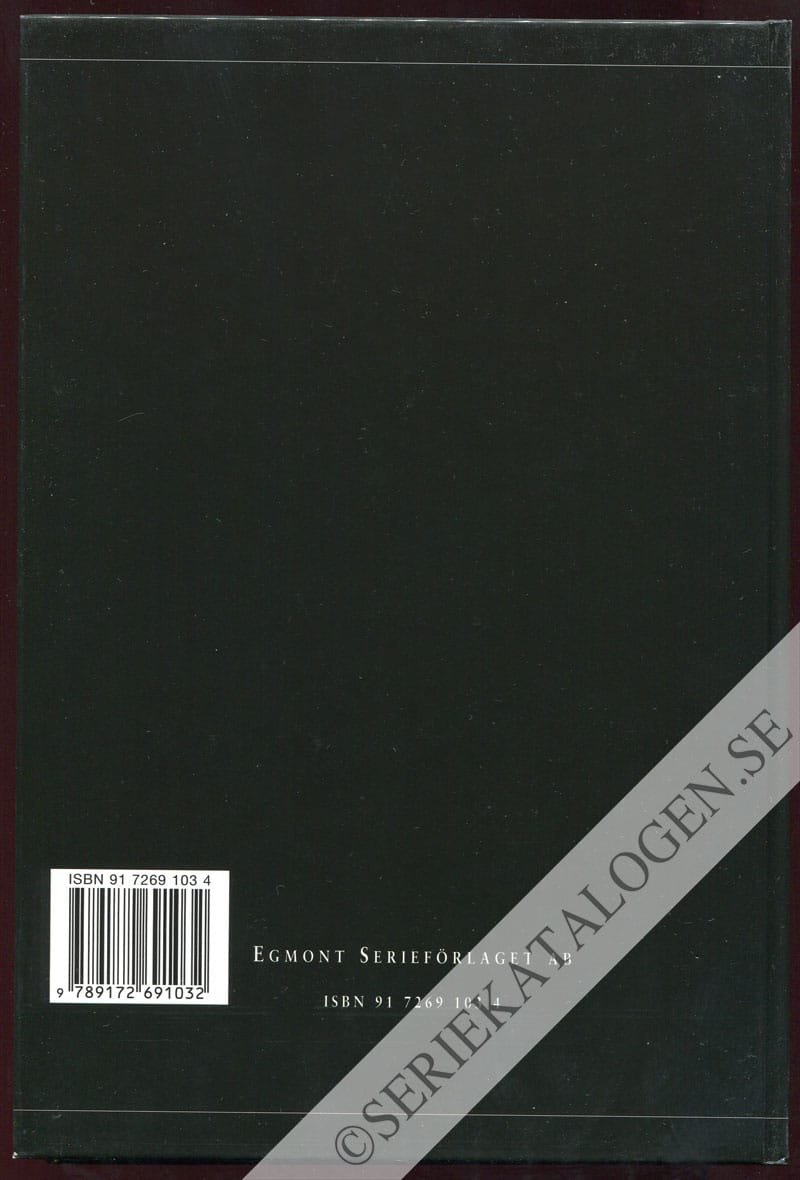 Baksida utan skyddsomslag (2001)