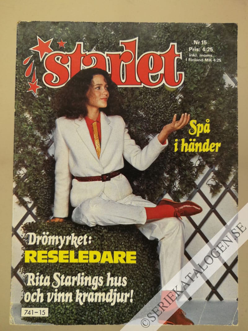 Framsida på Starlet #15 (1982)