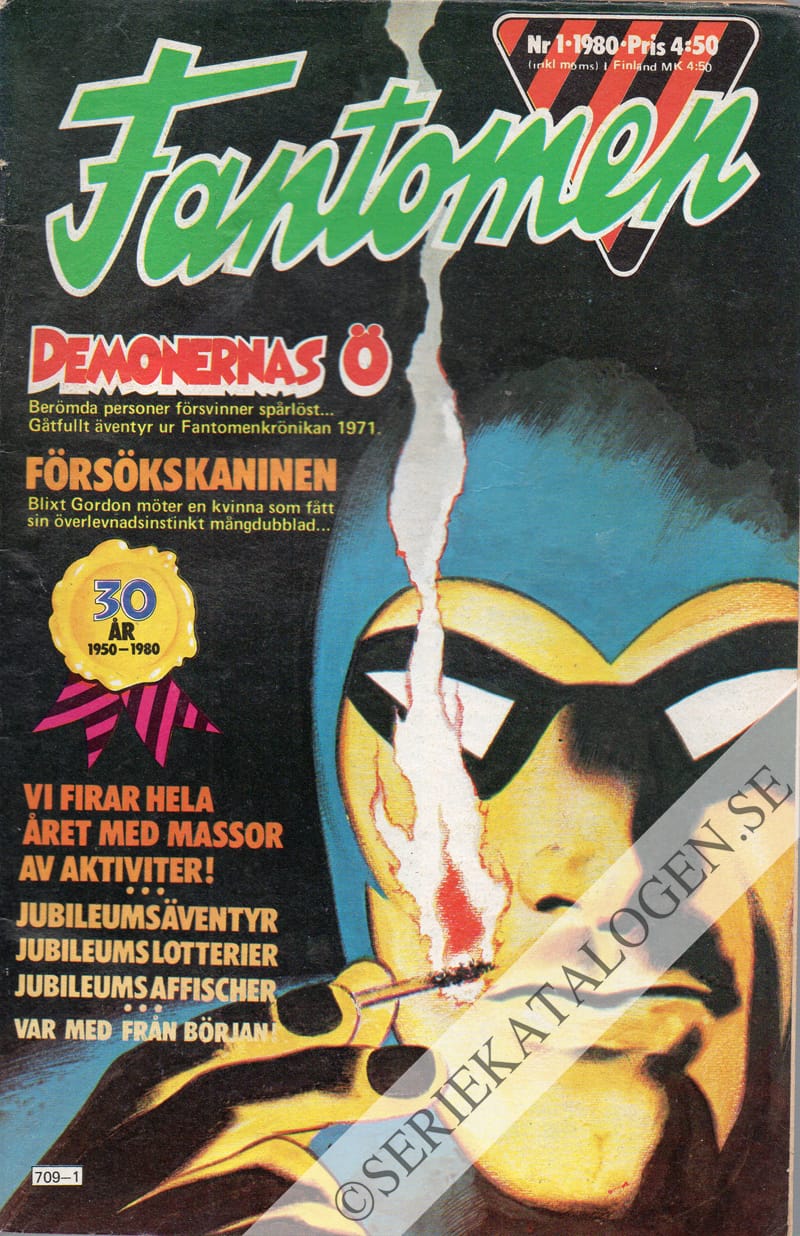 Framsida på Fantomen #1 (1980)
