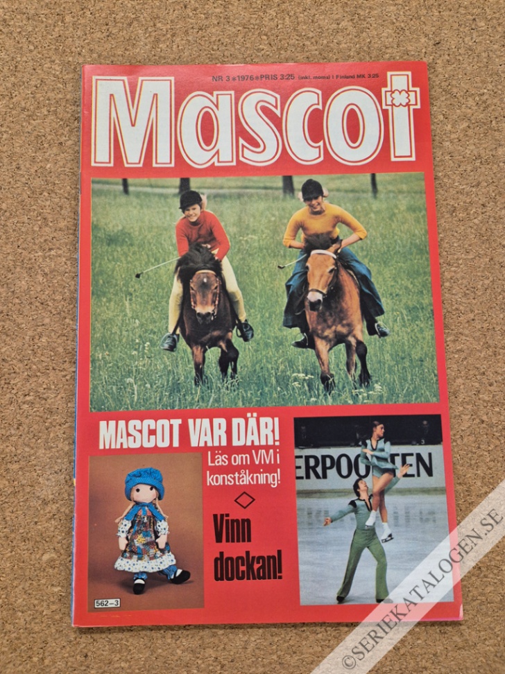 Framsida på Mascot #3 (1976)