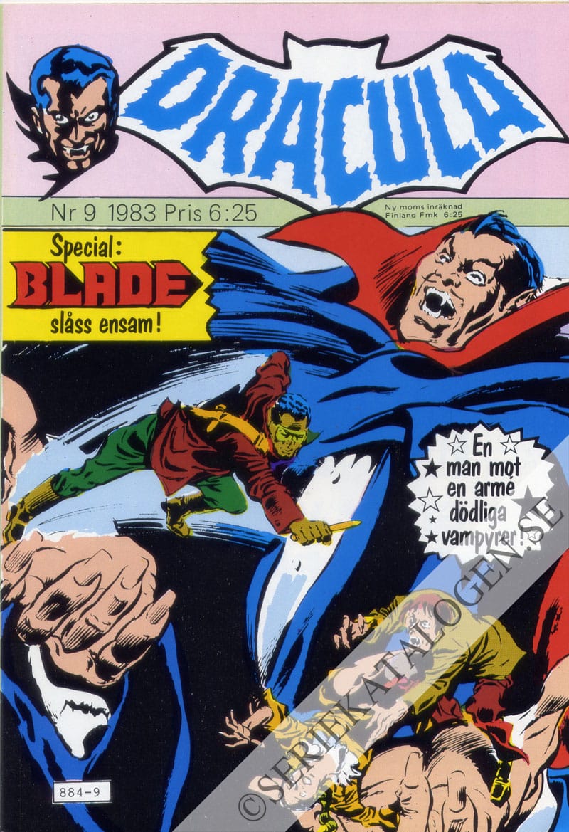 Framsida på Dracula #9 (1983)