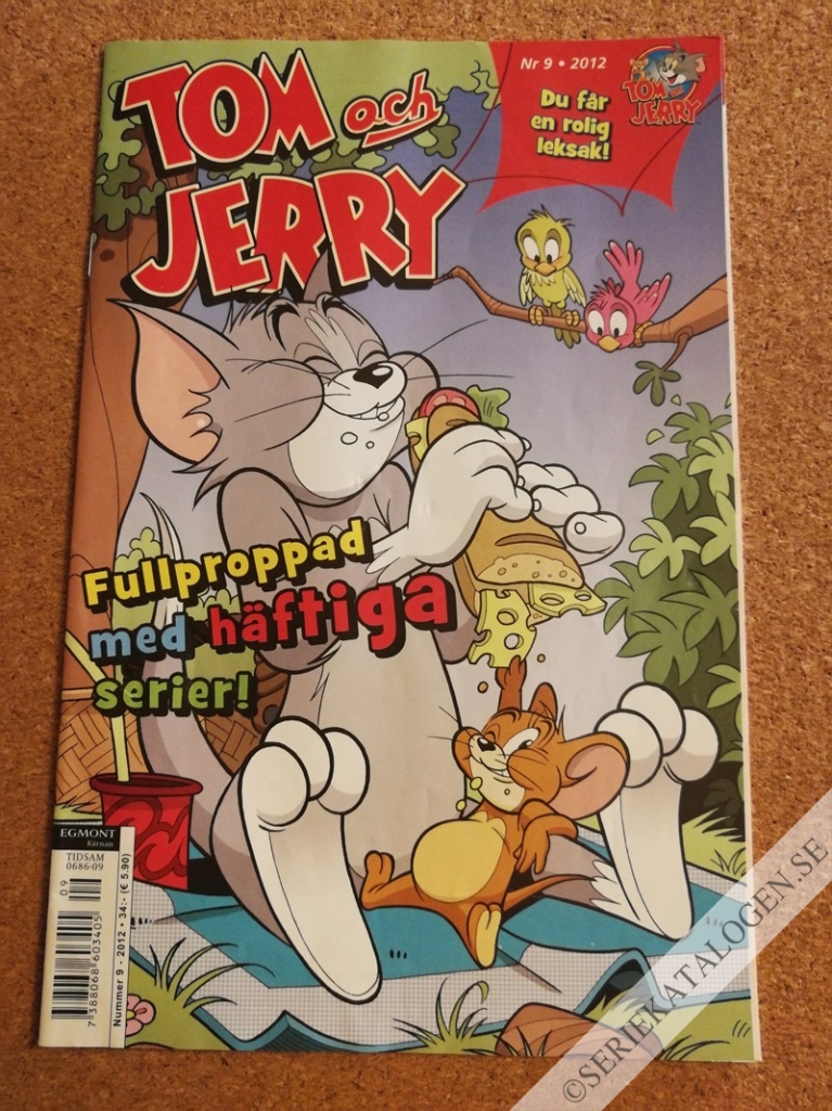 Framsida på Tom & Jerry #9 (2012)