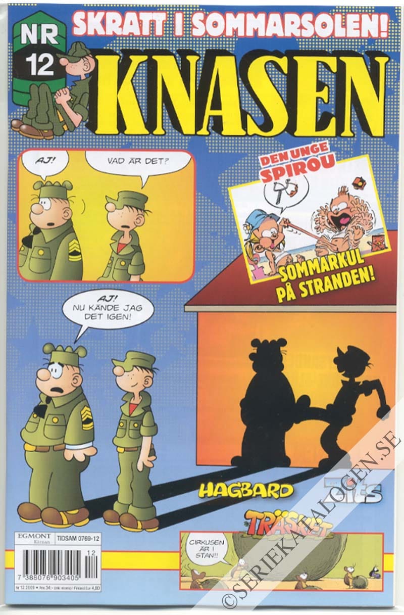 Framsida på Knasen #12 (2009)