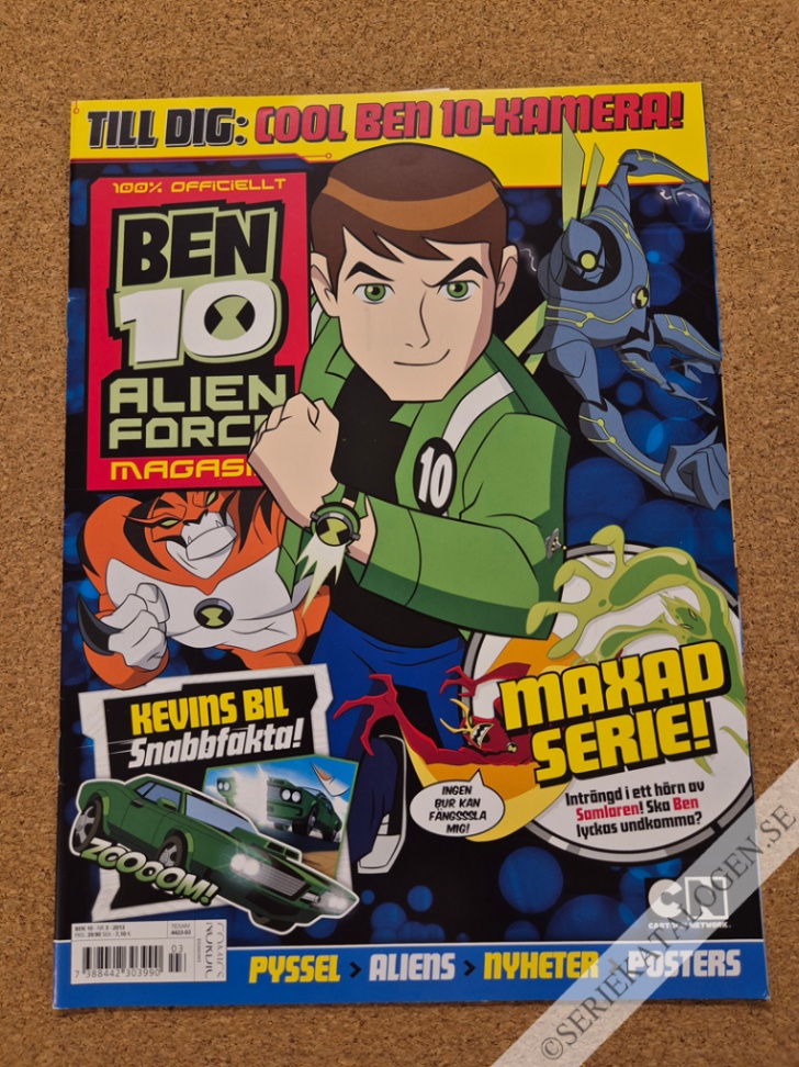 Framsida på Ben 10 magasin! #3 (2013)