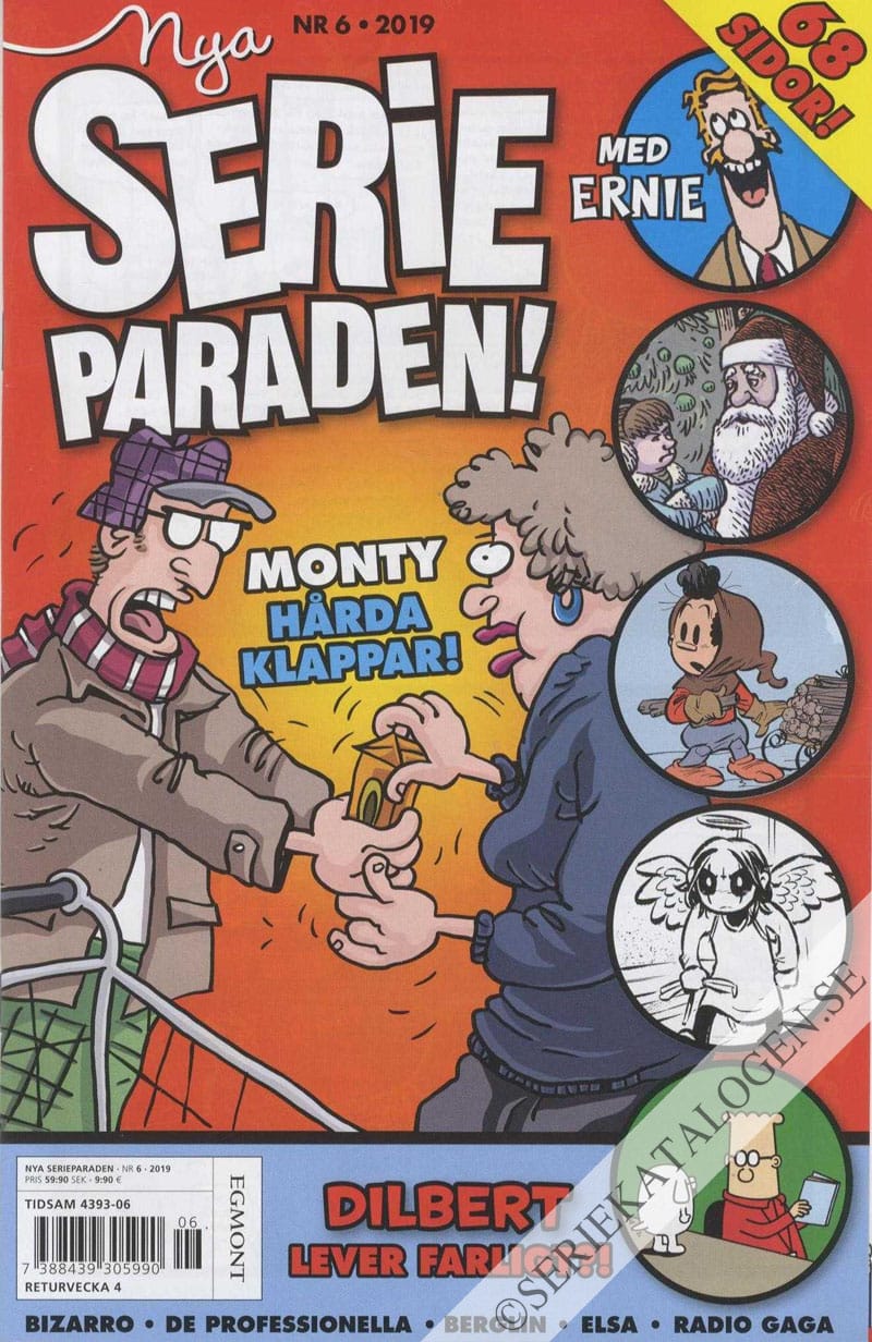 Framsida på Nya Serieparaden #6 (2019)