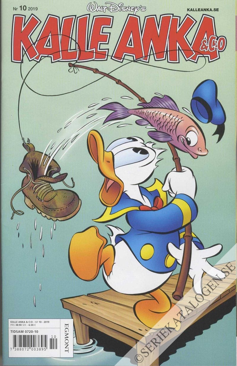 Framsida på Kalle Anka & C:o #10 (2019)