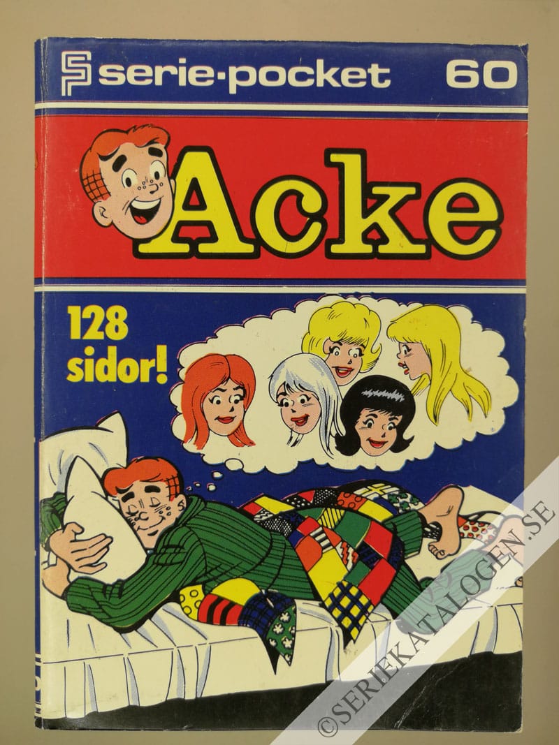 Framsida på Seriepocket #60 - Acke (1977)