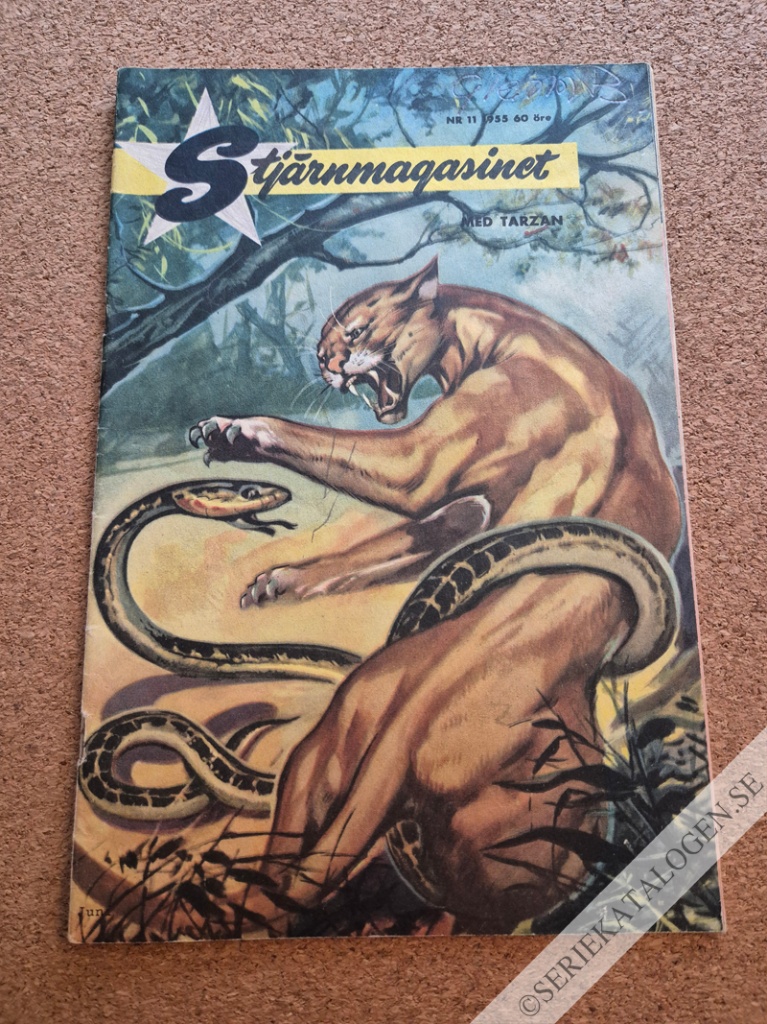 Framsida på Stjärnmagasinet #11 (1955)