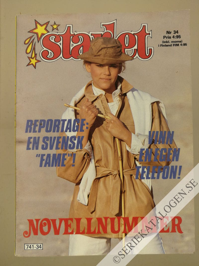 Framsida på Starlet #34 (1983)