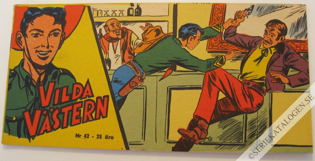Framsida på Vilda Västern #42 (1959)