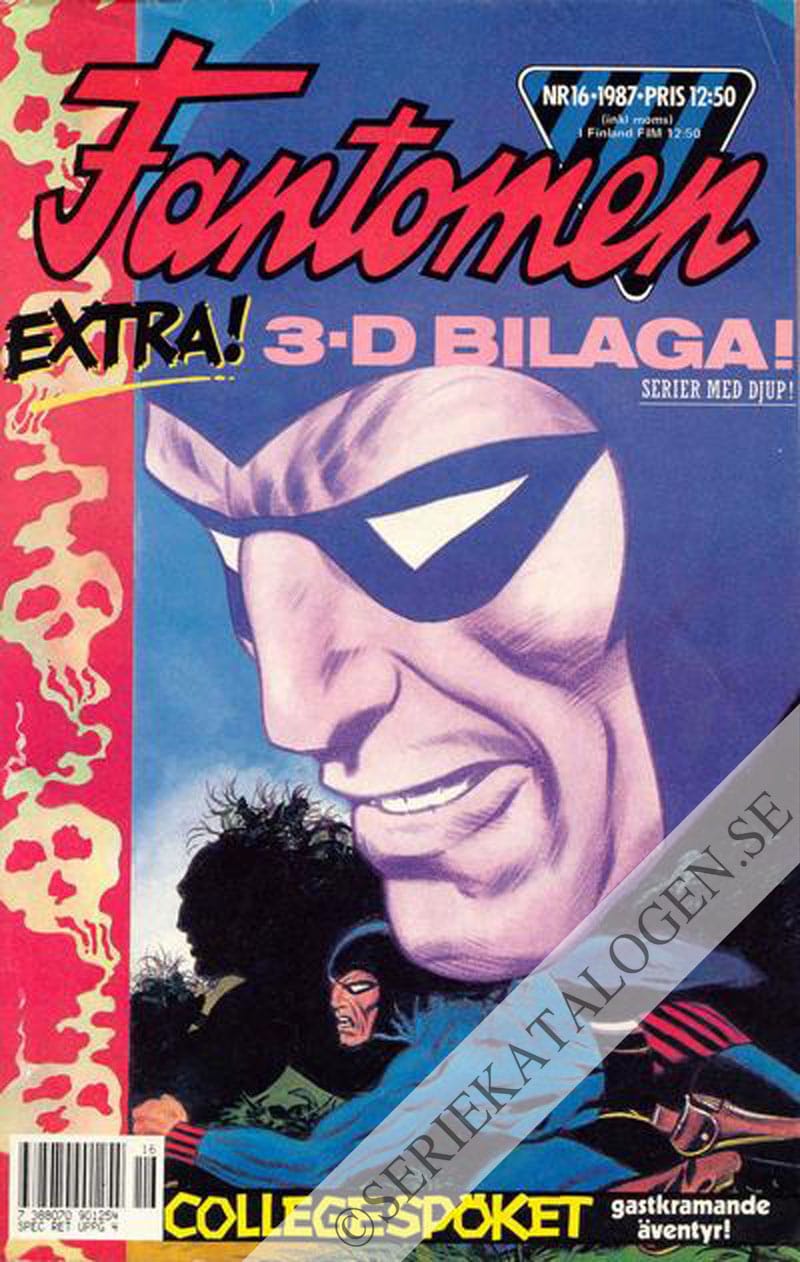 Framsida på Fantomen #16 (1987)
