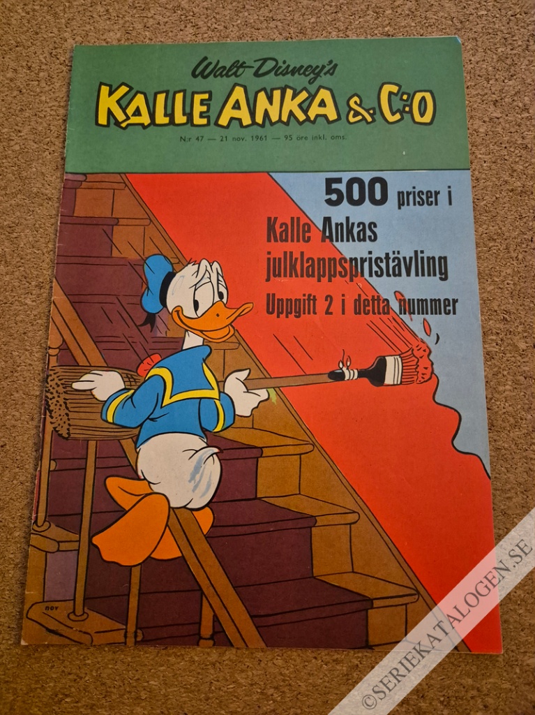 Framsida på Kalle Anka & C:o #47 (1961)