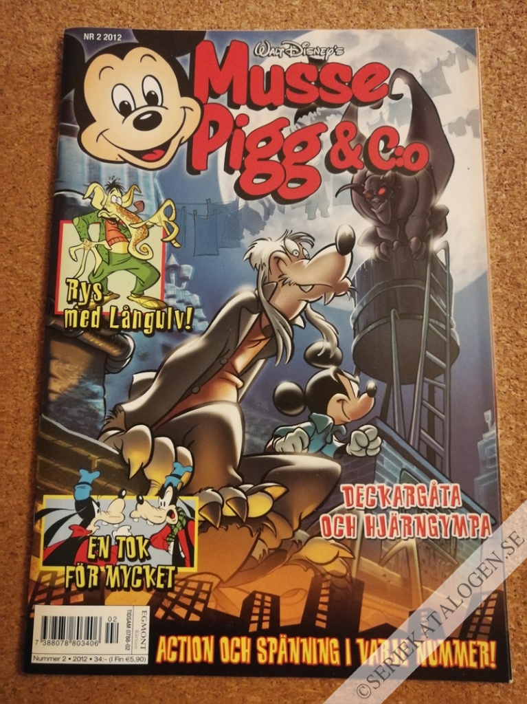 Framsida på Musse Pigg & C:o #2 (2012)