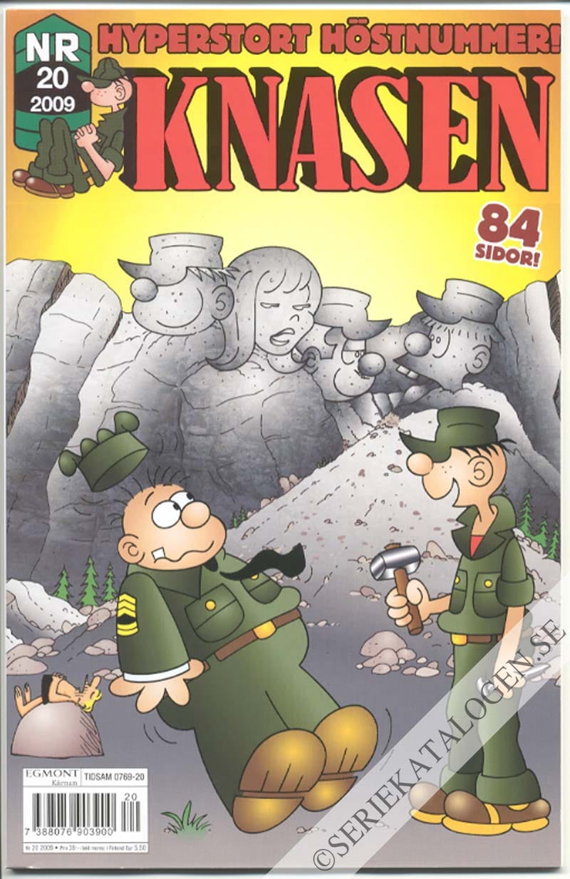 Framsida på Knasen #20 (2009)