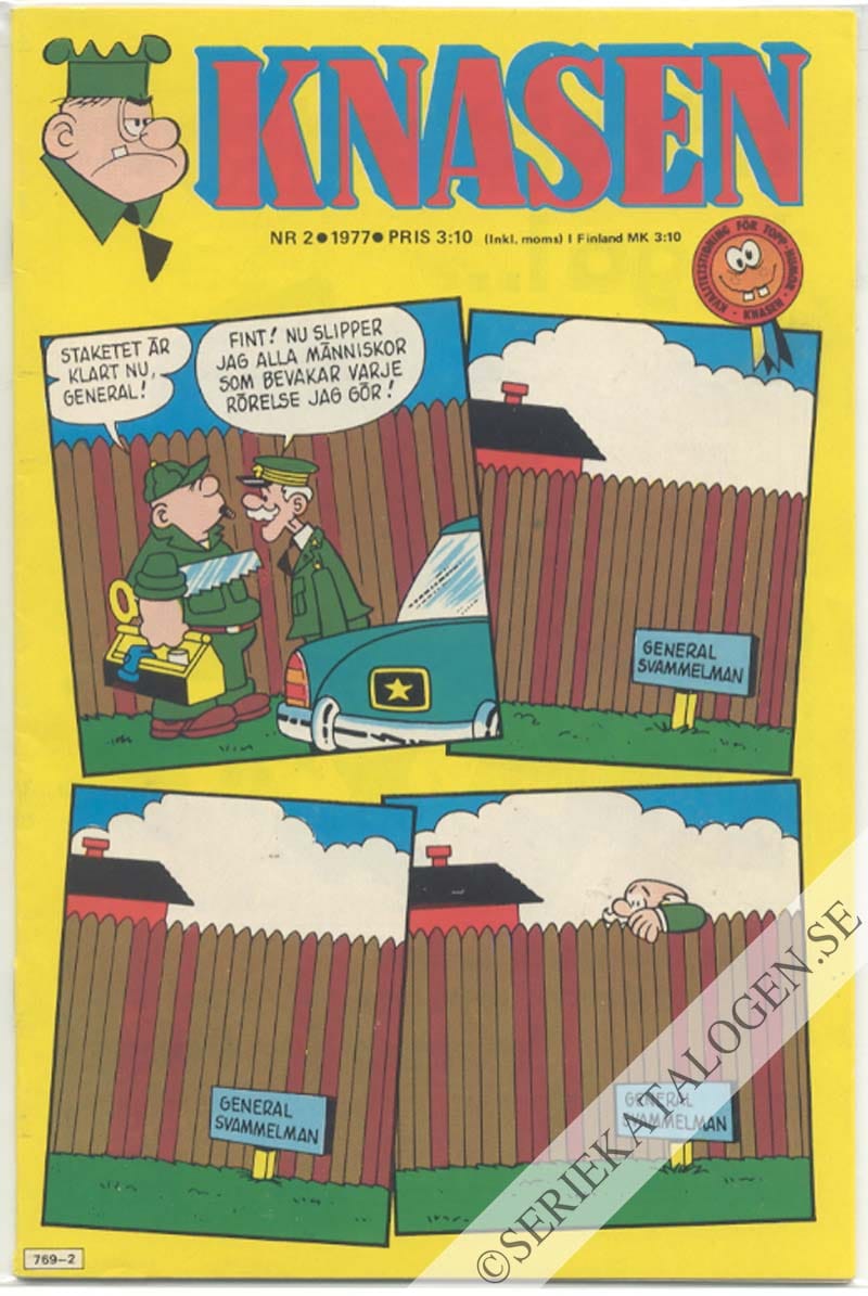Framsida på Knasen #2 (1977)