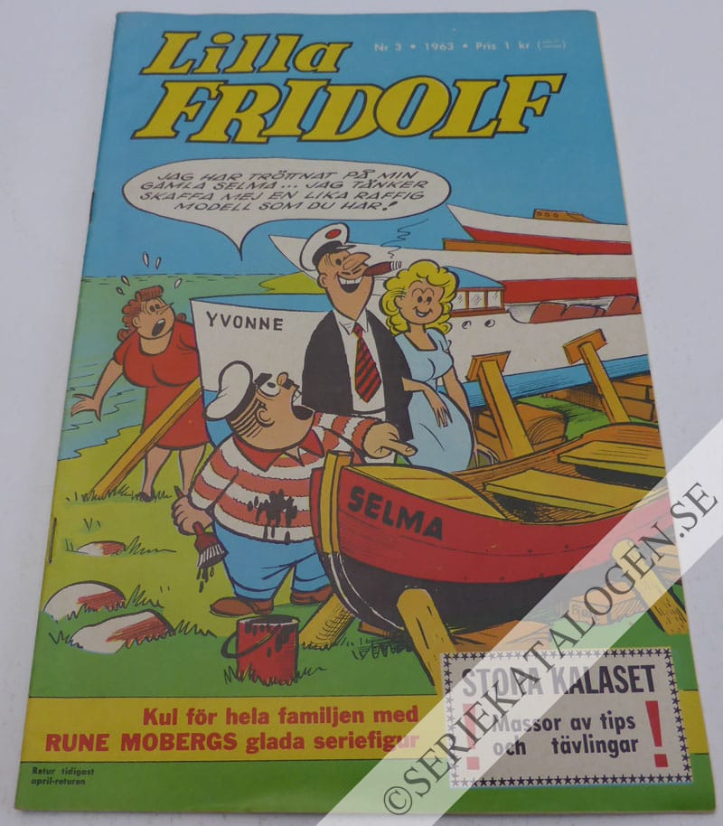 Framsida på Lilla Fridolf #3 (1963)