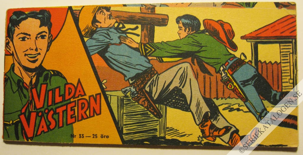 Framsida på Vilda Västern #33 (1955)