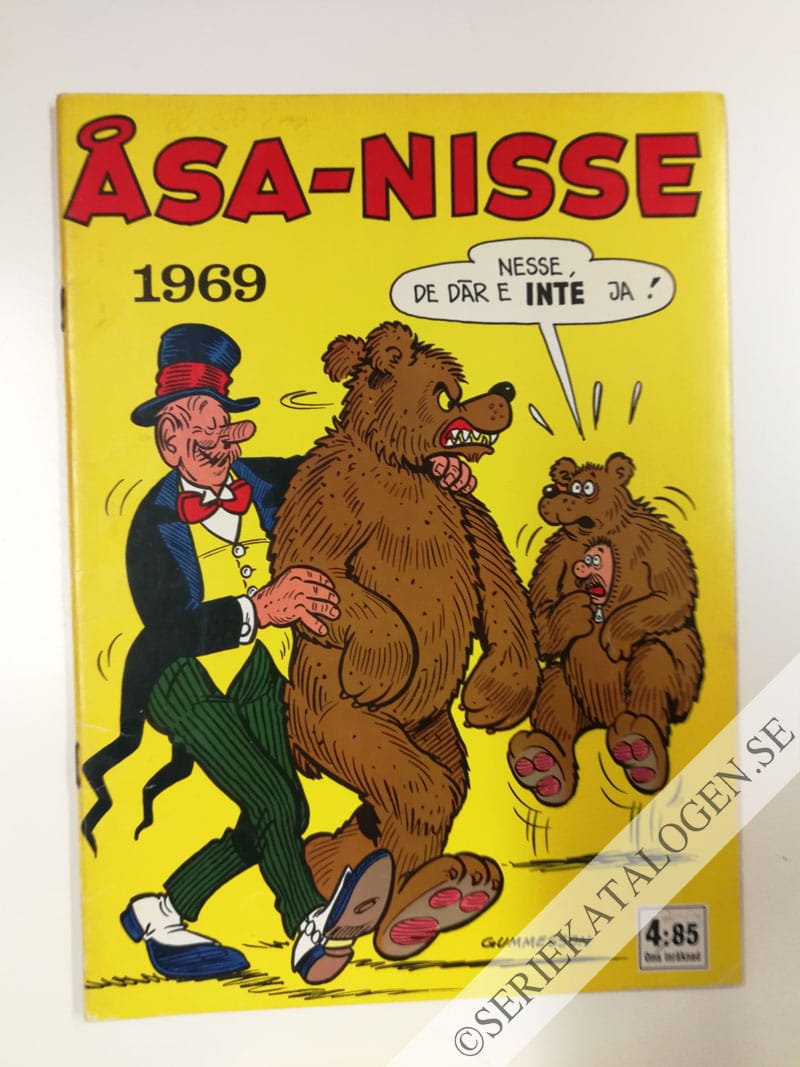 Framsida på Åsa-Nisse # (1968)