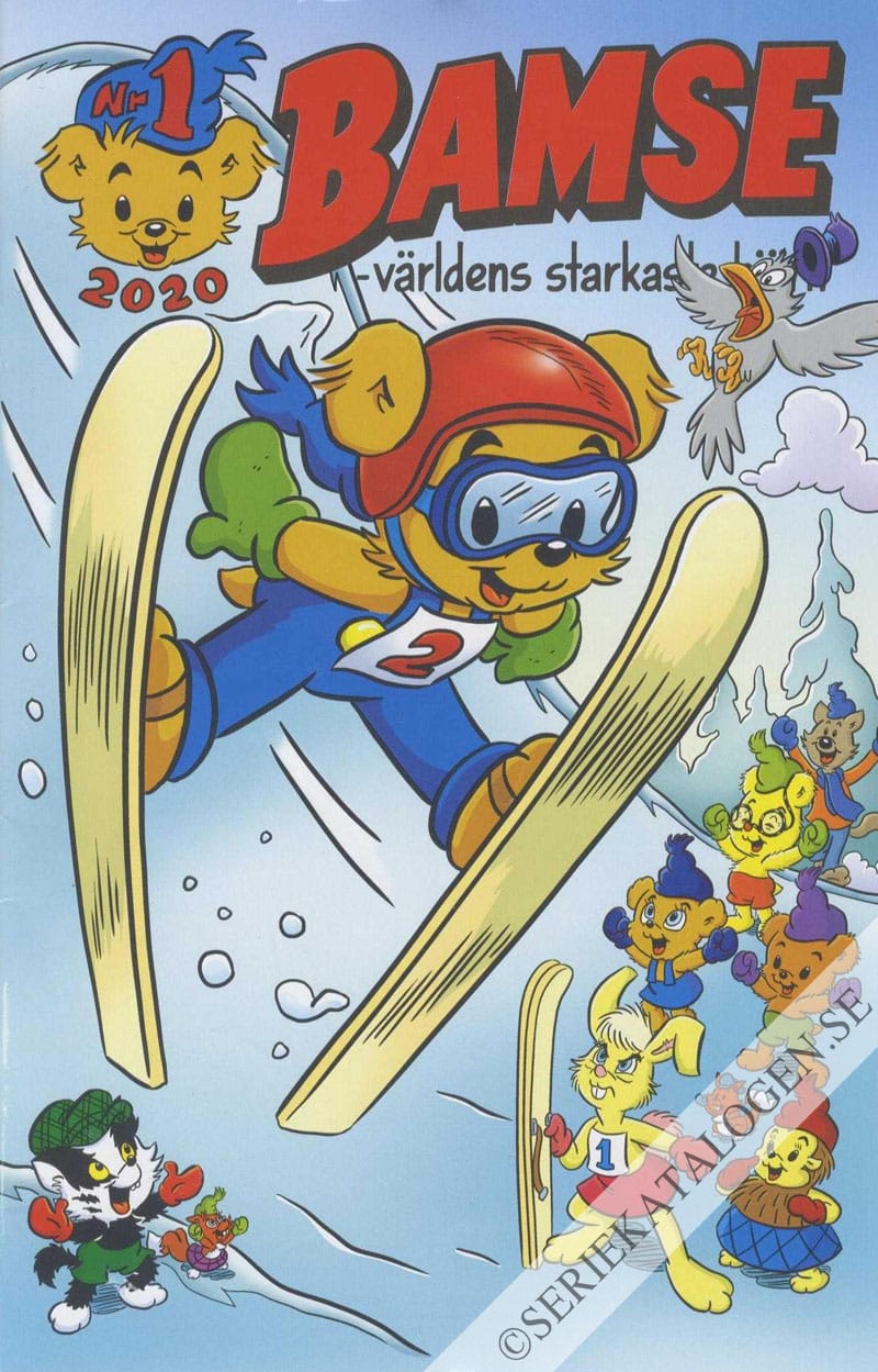 Framsida på Bamse #1 (2020)