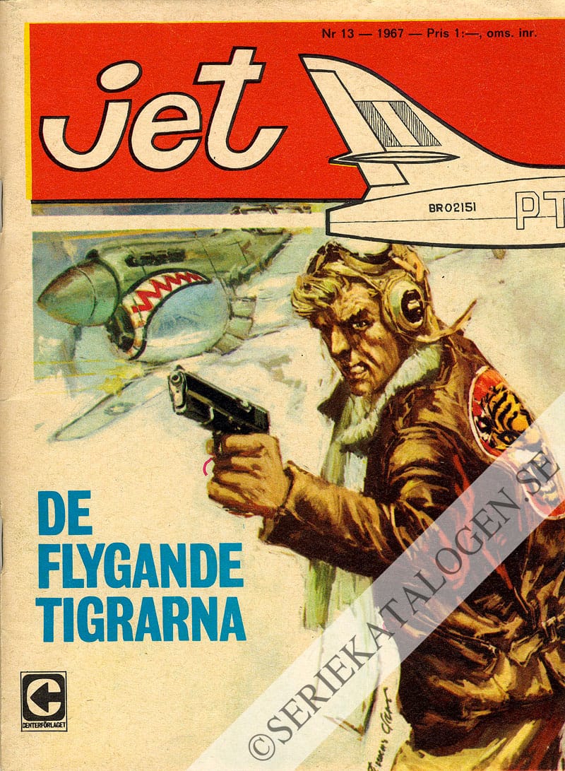 Framsida på Jet De flygande tigrarna (1967)