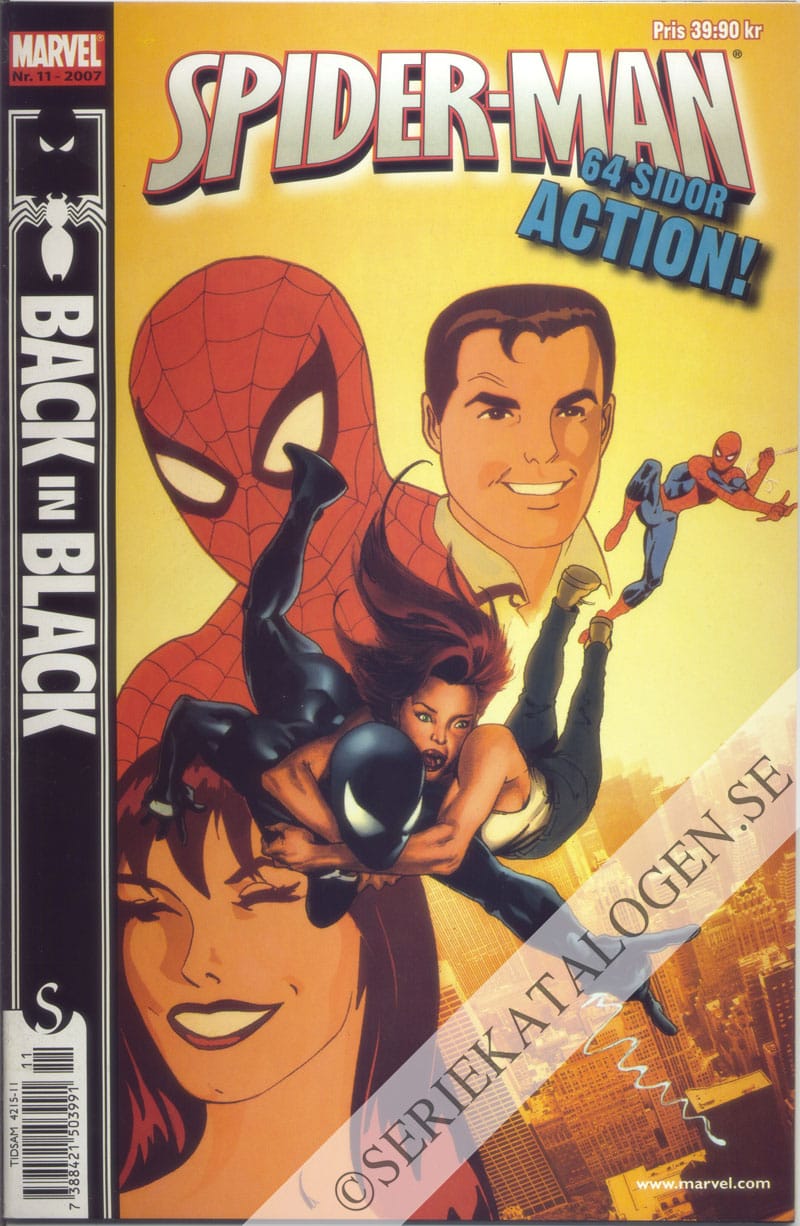 Framsida på Spider-Man #11 (2007)