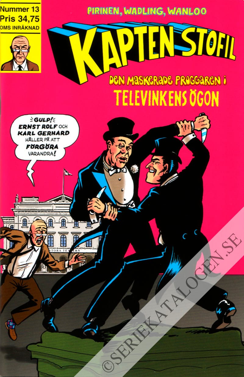 Framsida på Kapten Stofil #13 (2003)