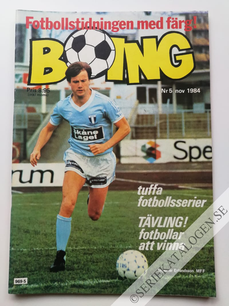 Framsida på Boing #5 (1984)