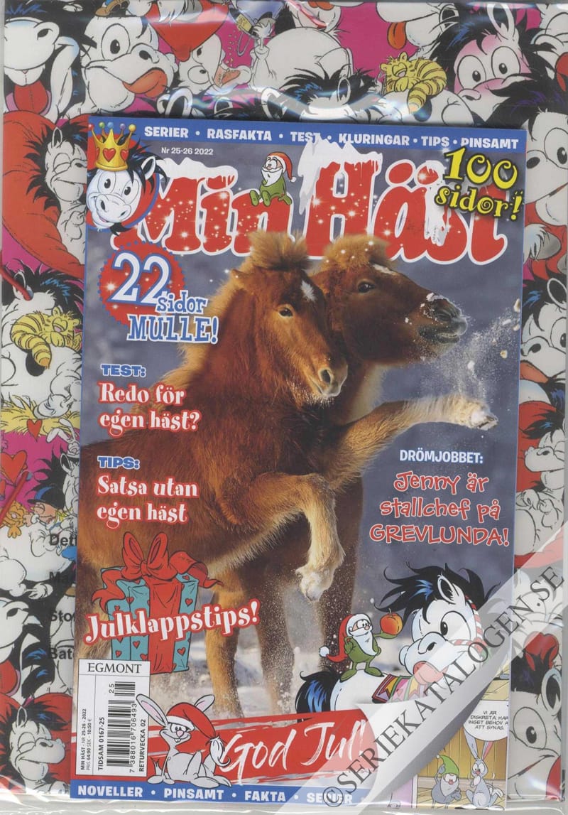 Framsida på Min häst #25-26 (2022)