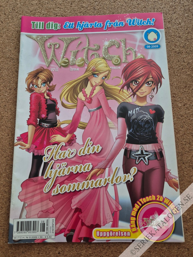 Framsida på W.i.t.c.h. #8 (2009)