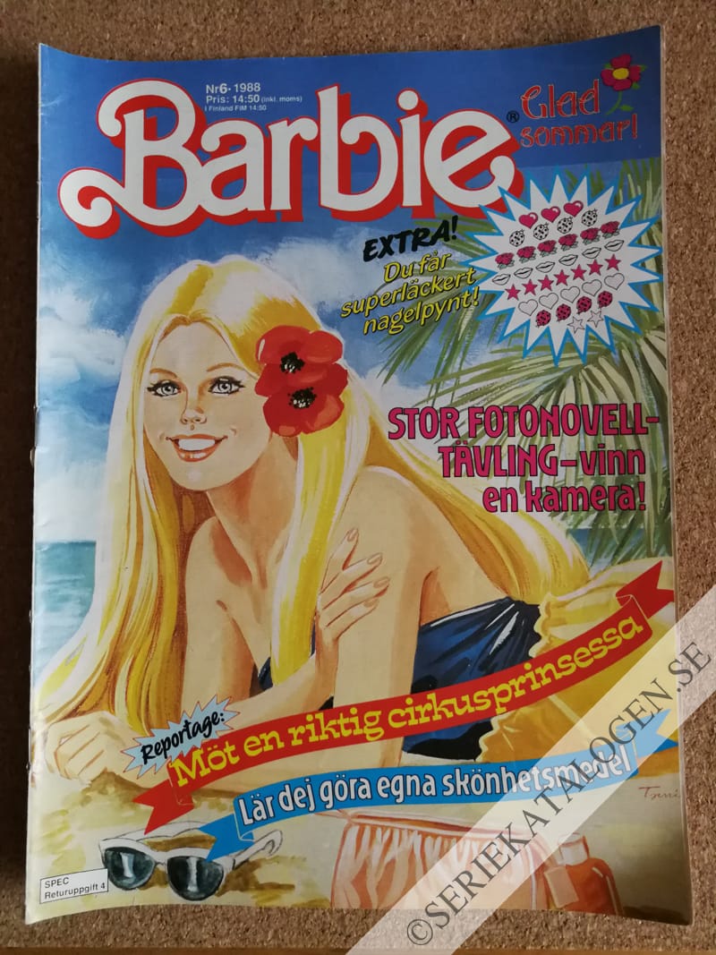 Framsida på Barbie #6 (1988)