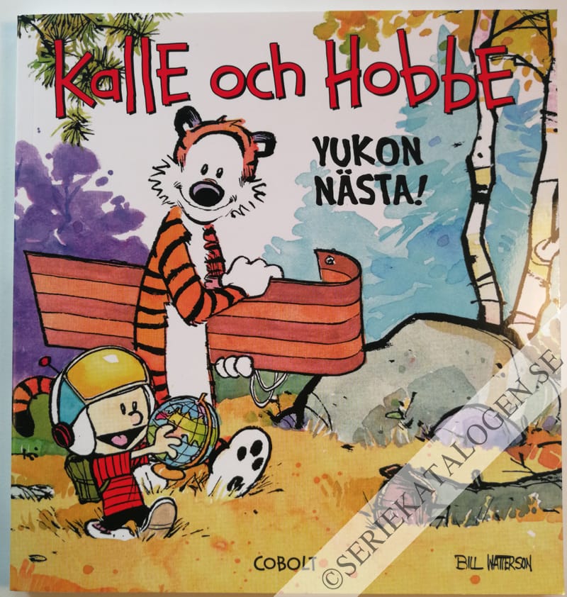 Framsida på Kalle och Hobbe Yukon nästa! (2021)