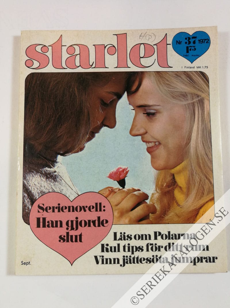 Framsida på Starlet #37 (1972)