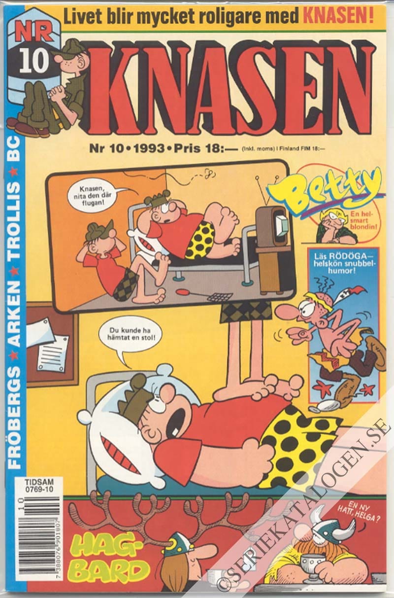 Framsida på Knasen #10 (1993)