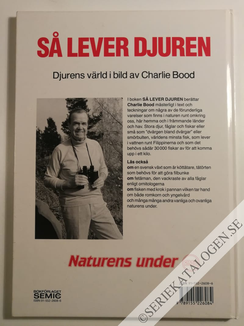 Baksida på Så lever djuren (1993)