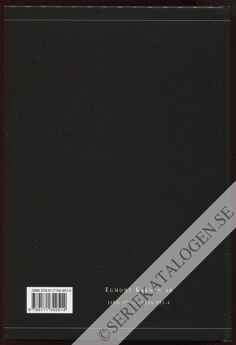 Baksida utan skyddsomslag (2008)