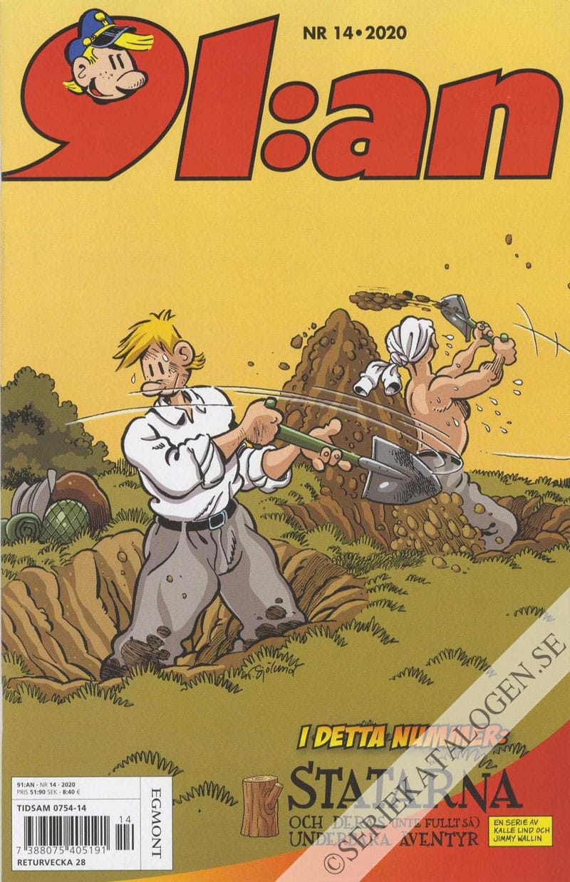 Framsida på 91:an #14 (2020)