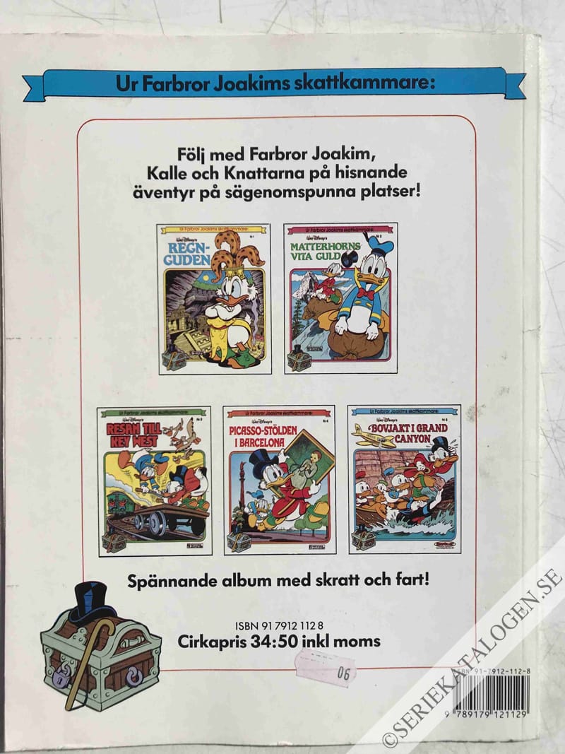 Baksida på Släktfejd i Skottland (1988)