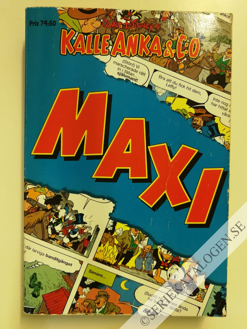 Framsida på Kalle Anka & C:o maxi # (1998)