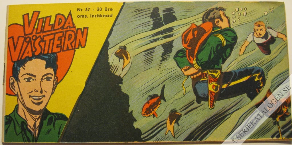 Framsida på Vilda Västern #37 (1960)
