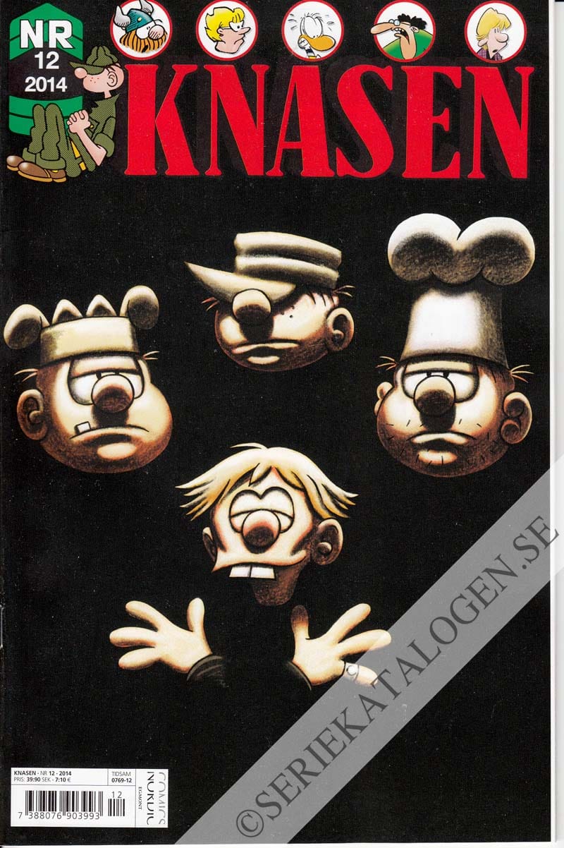 Framsida på Knasen #12 (2014)