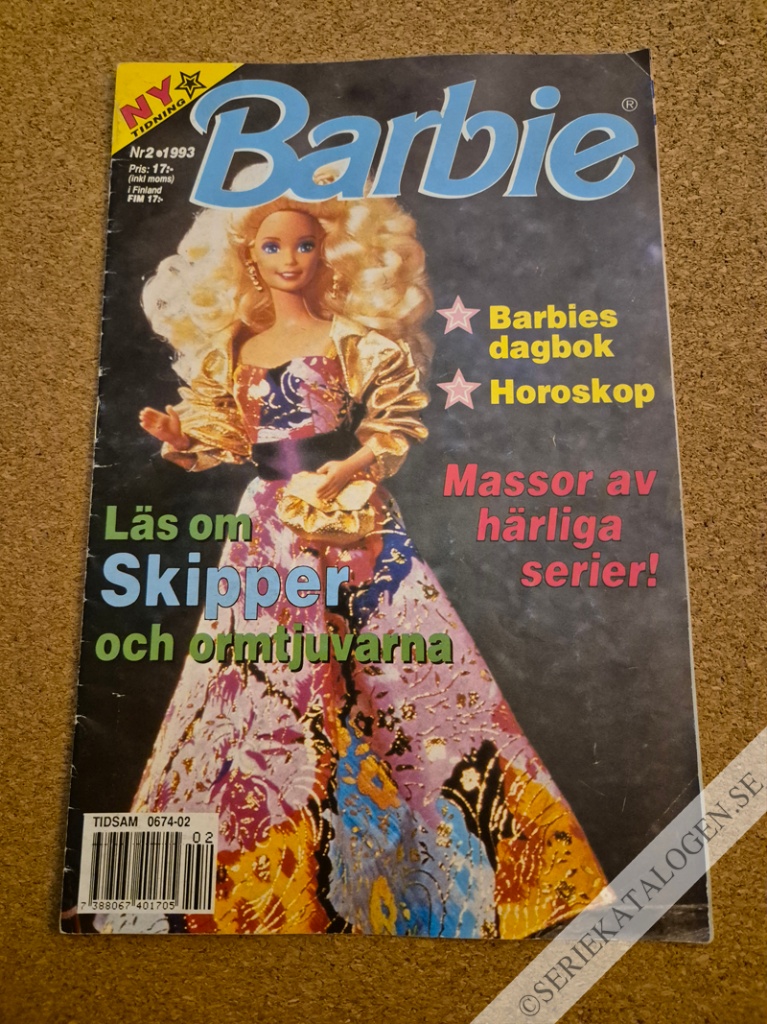 Framsida på Barbie #2 (1993)