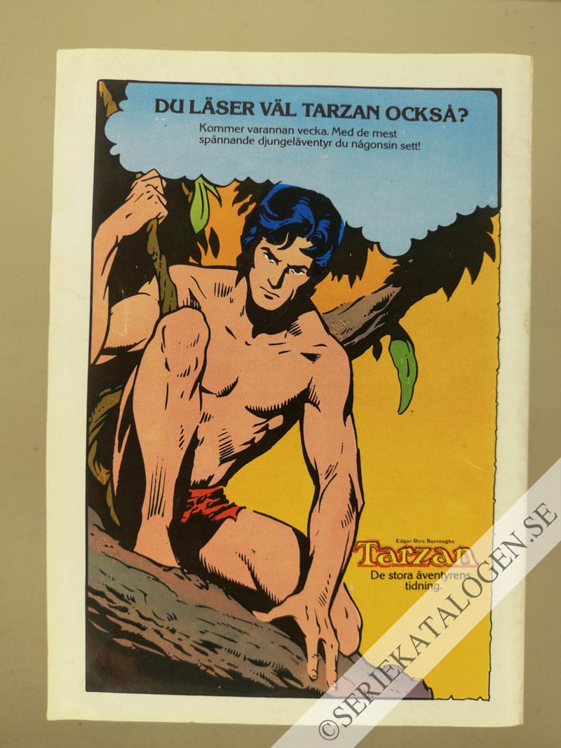 Baksida på Stridsfalken anfaller (1978)