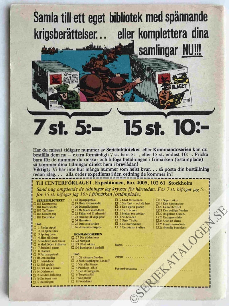 Baksida på Piratskeppet (1969)