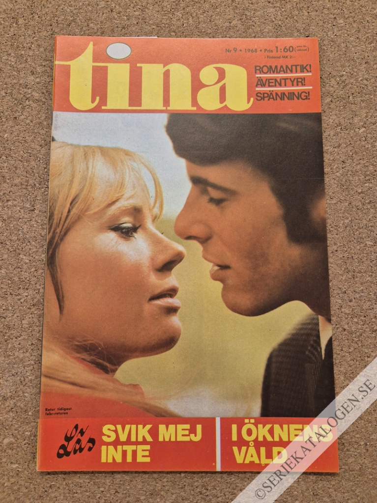 Framsida på Tina #9 (1968)