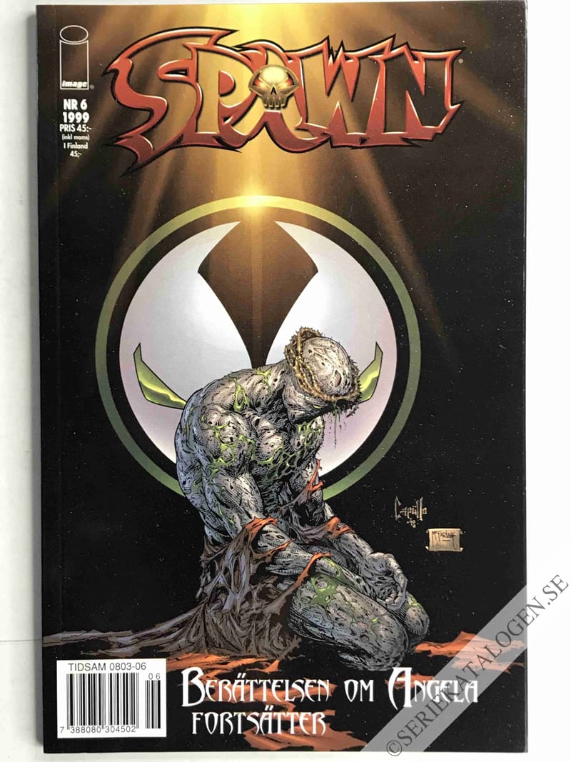 Framsida på Spawn #6 (1999)